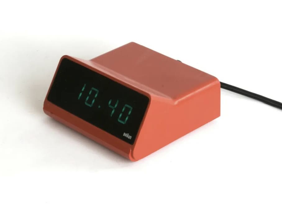 DN-40 alarm clock in orange